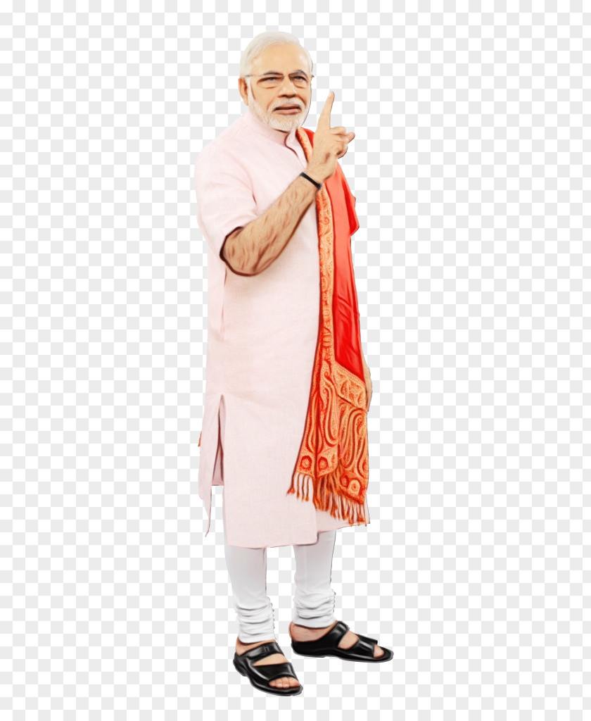 Tshirt Shawl Modi Cartoon PNG