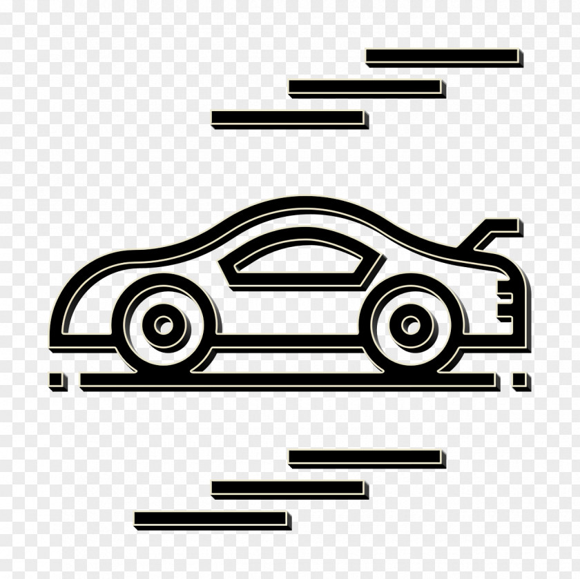 Car Icon Racing Sport PNG