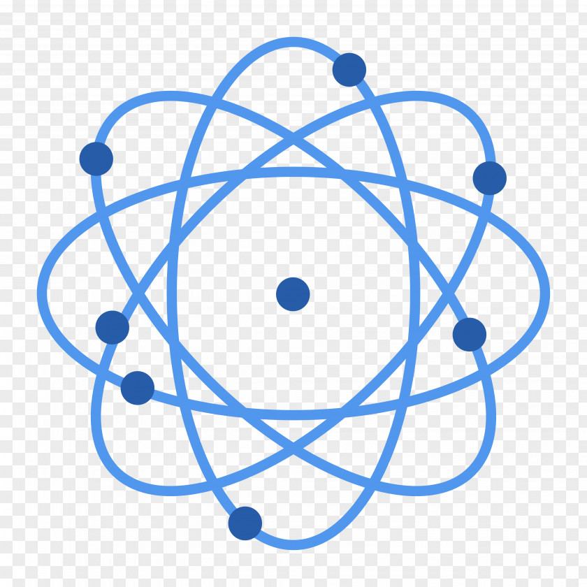 Design Cartoon Atom Drawing PNG