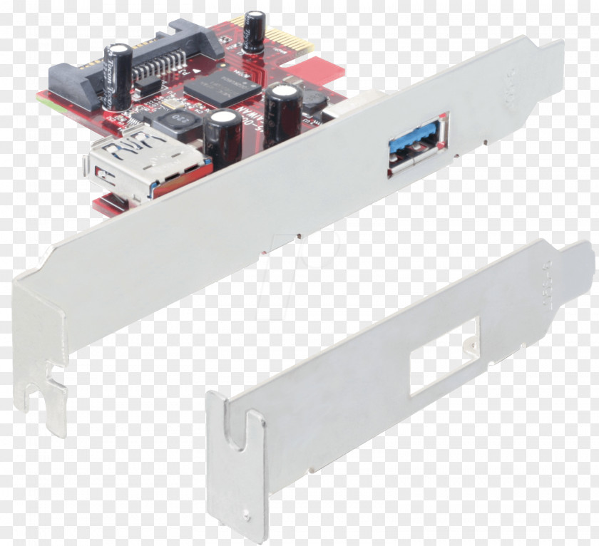 External Sending Card Network Cards & Adapters PCI Express Conventional Riser Computer Port PNG