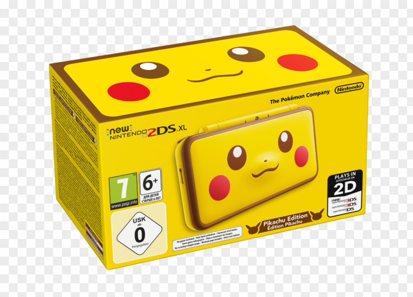 Nintendo Pokémon Yellow 3DS Crystal New 2DS XL PNG