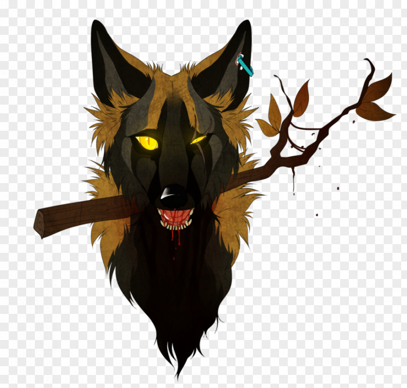 Snake Eyes Red Fox Demon Snout PNG
