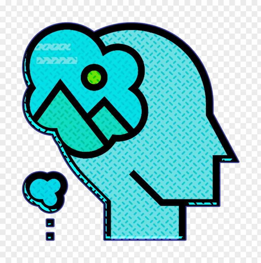 Web And Graphic Design Icon Brain Imagination PNG