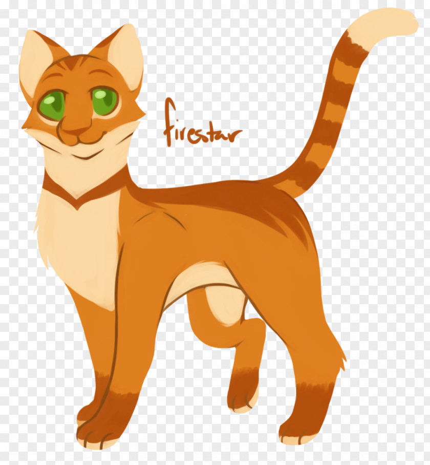 Cat Warriors Firestar Feathertail Erin Hunter PNG