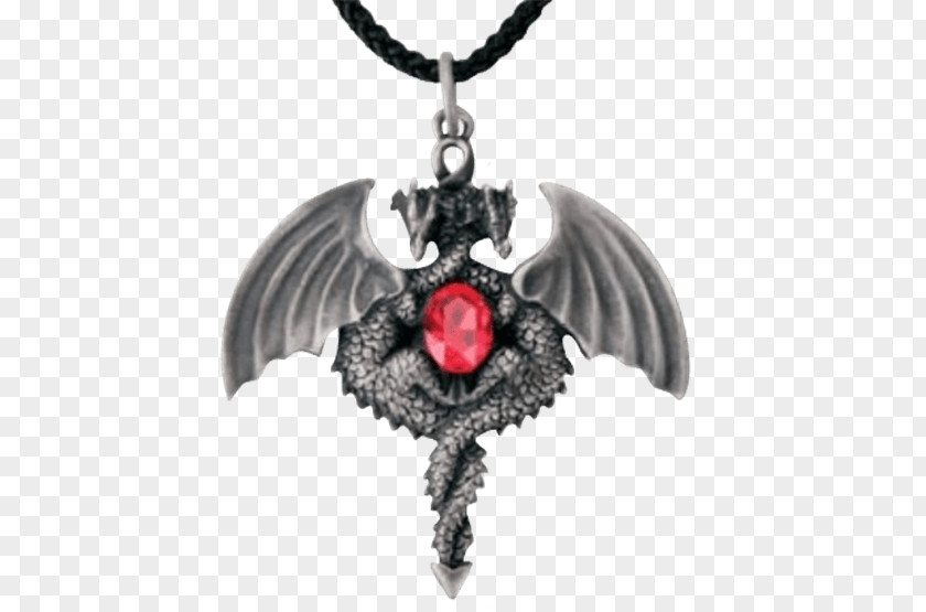 Dragon Necklace Charms & Pendants Earring Jewellery Pewter PNG