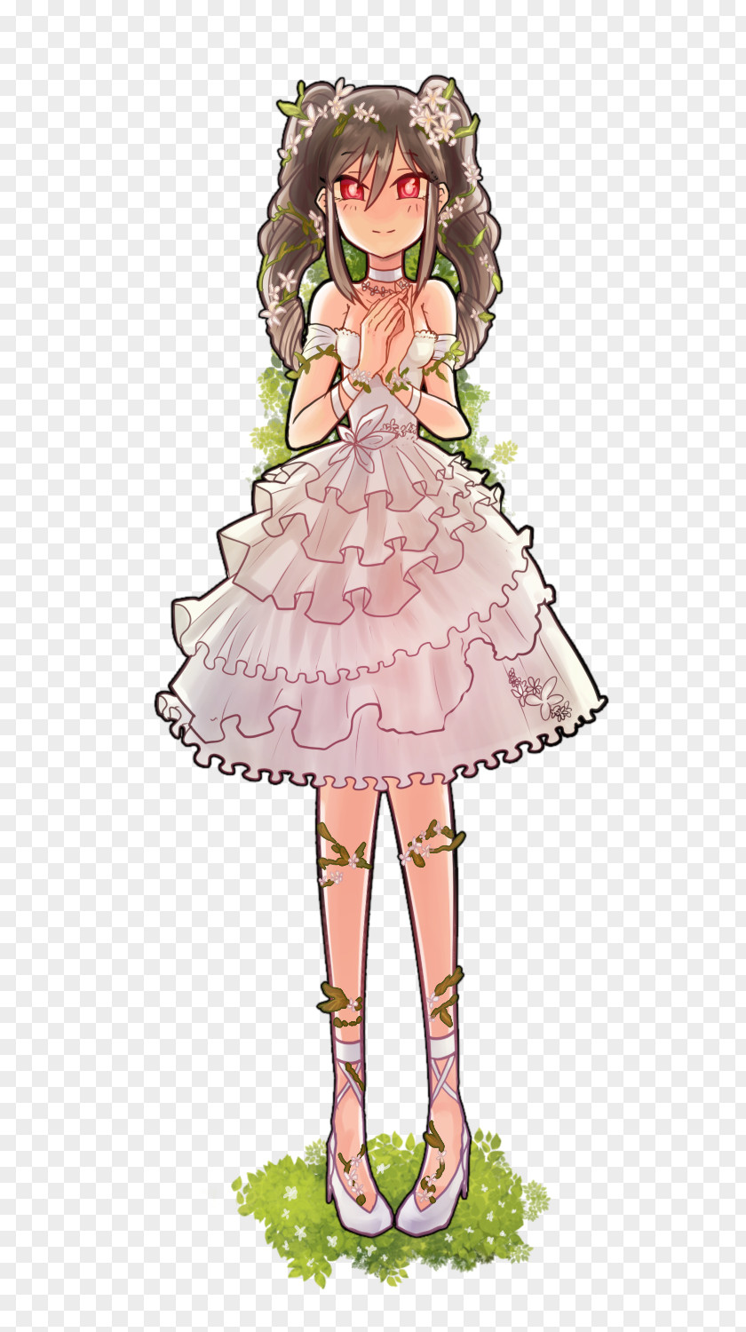 Fairy Costume Design Pink M PNG