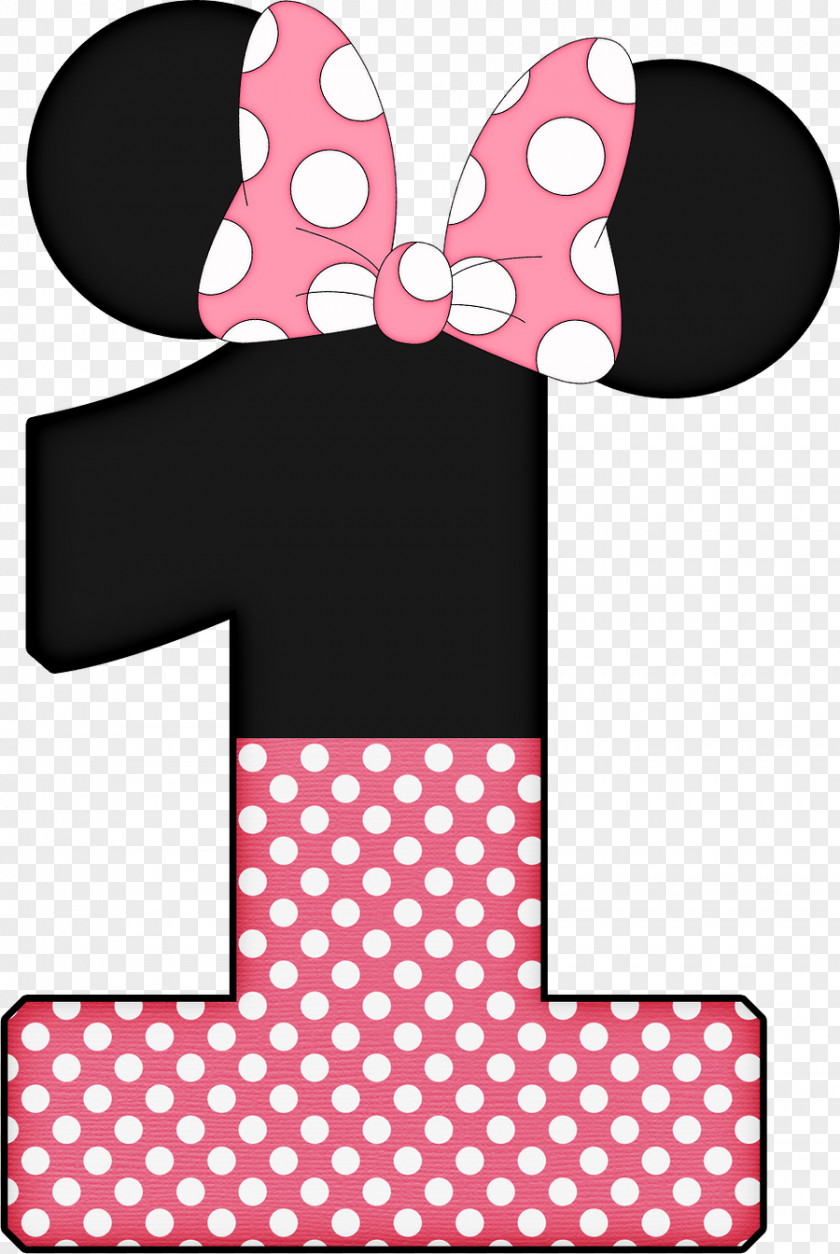 Numeros Minnie Mouse Mickey Clip Art PNG