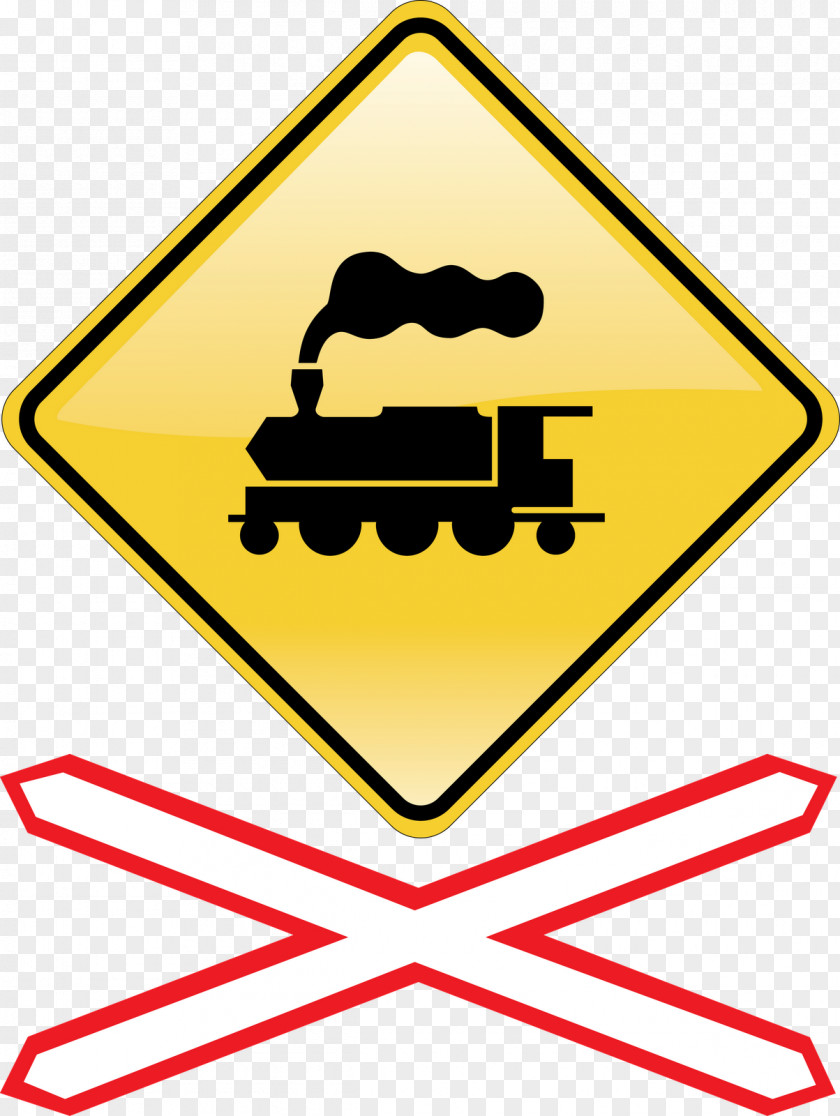 All Road Signs Blue Train Rail Transport Steam Locomotive PNG