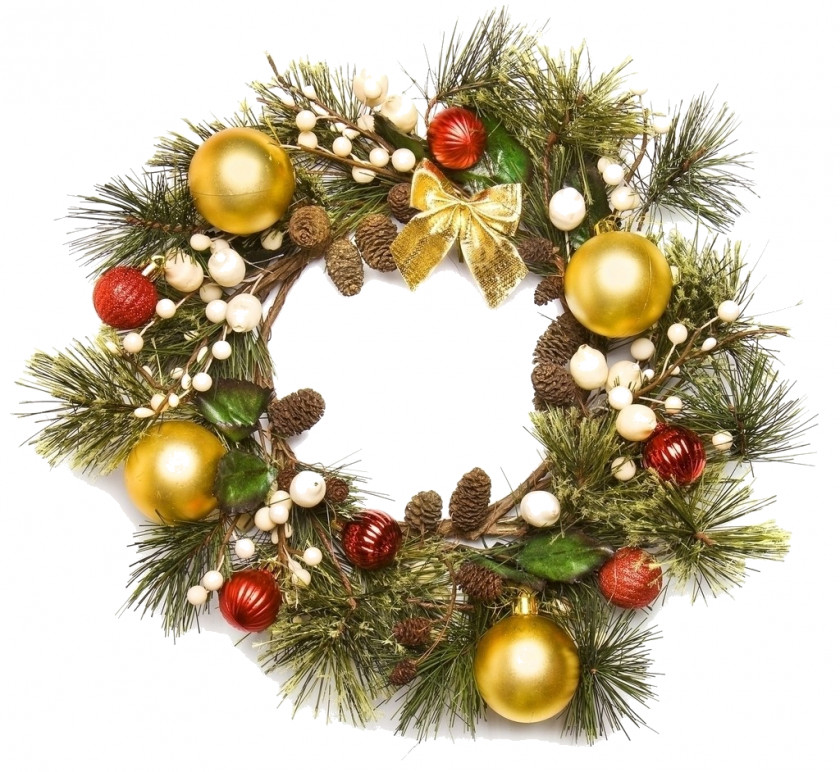 Christmas Ornament Advent Wreath New Year PNG