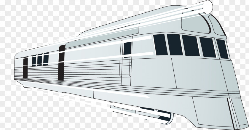 Vector Train Rail Transport Rapid Transit High-speed Clip Art PNG
