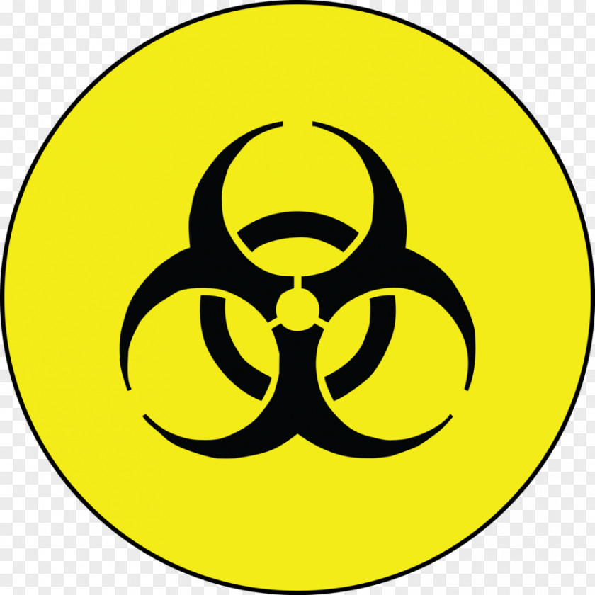 Xenon Illustration Biological Hazard Sticker Decal Symbol PNG