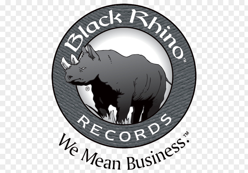 Black Rhino Cattle Records: Southern California's Best R&B Oldies Logo Carnivores PNG