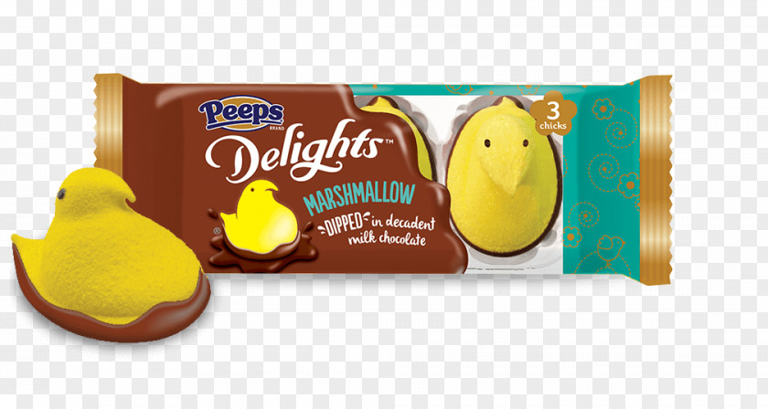 Chocolate Fudge Brownie Peeps Just Born Marshmallow PNG