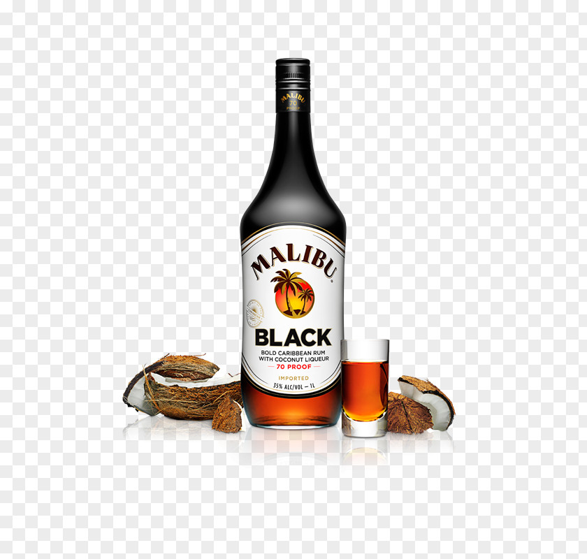 Drink Malibu Island Spiced Rum Liqueur Liquor Liqueurs PNG