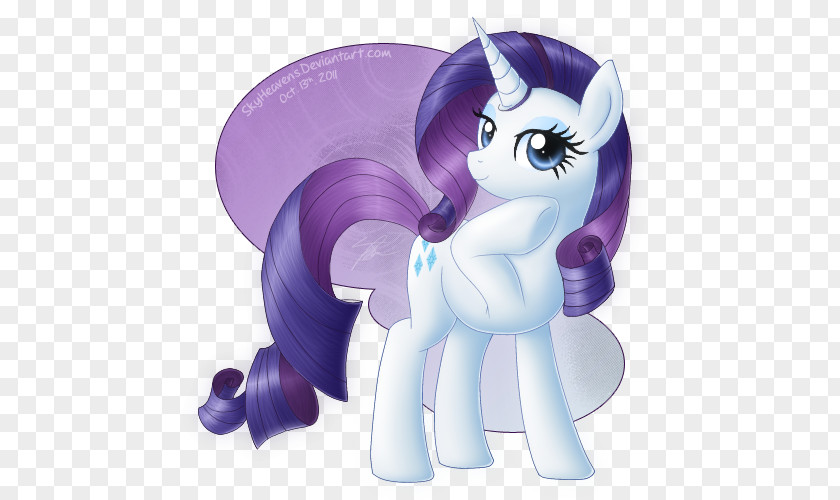 Manufactories Pony Rarity Horse Purple PNG