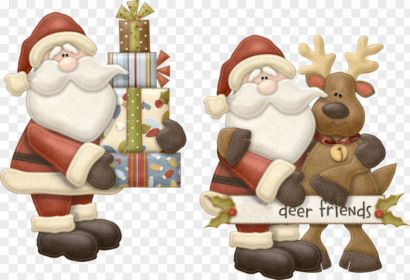 Santa Claus Creative Ded Moroz Rudolph Snegurochka Reindeer PNG