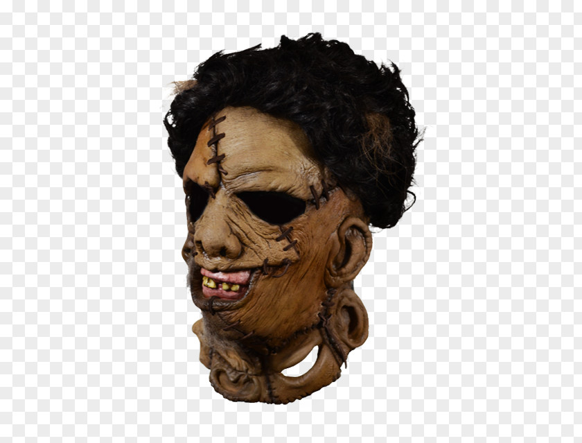 Texas Chainsaw Massacre The Beginning 2 Leatherface Mask 'Chop-Top' Sawyer PNG