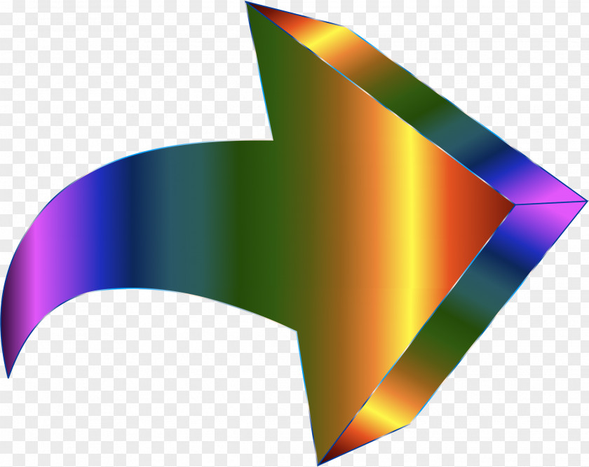 3d Arrow Three-dimensional Space Clip Art PNG