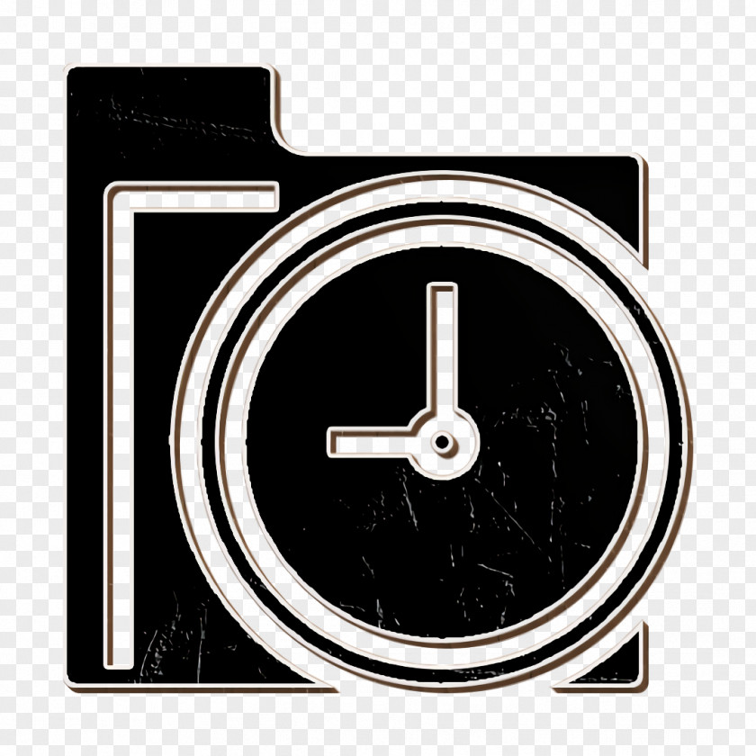 Folder And Document Icon Time Date PNG