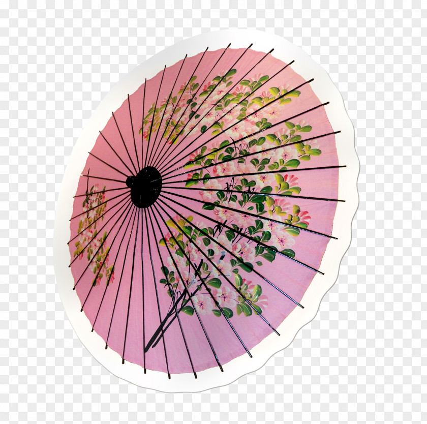 Japanese Paper Clip Oil-paper Umbrella Auringonvarjo PNG