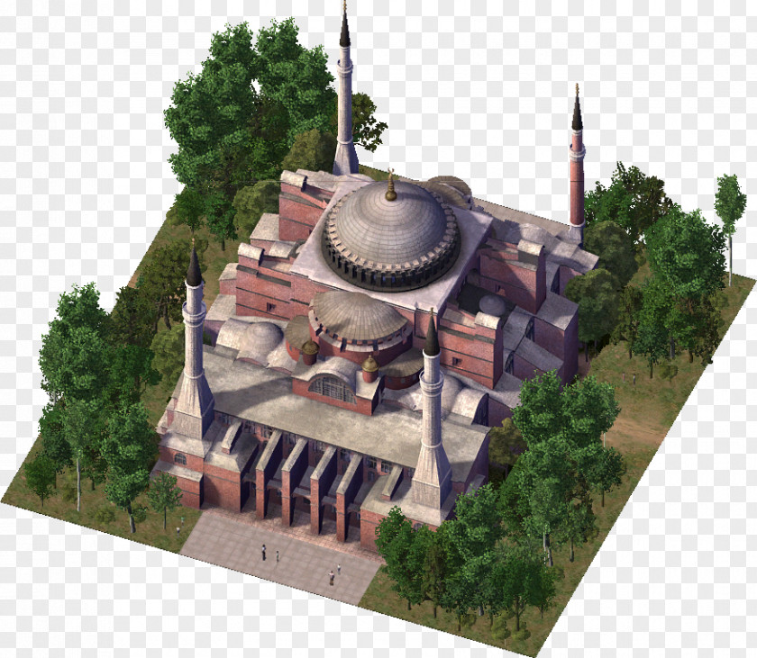 SimCity 4 Hagia Sophia The Sims 3 2 PNG