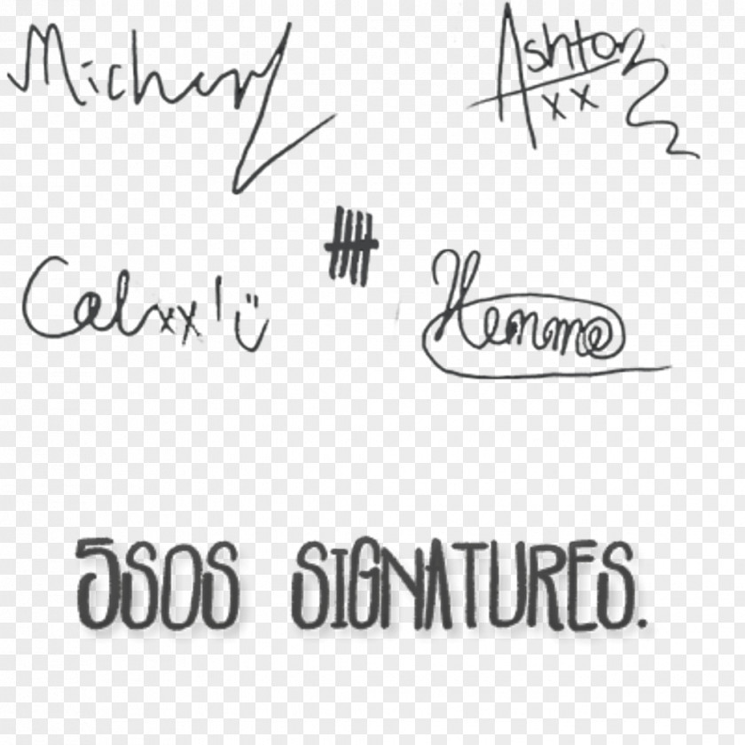 Sos 5 Seconds Of Summer Youngblood Signature Information PNG