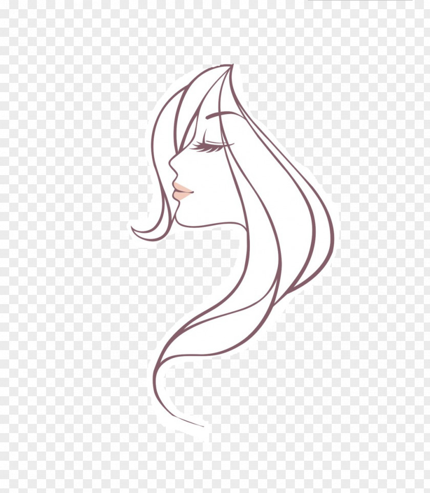 Hand Drawn Silhouette Drawing Line Art PNG
