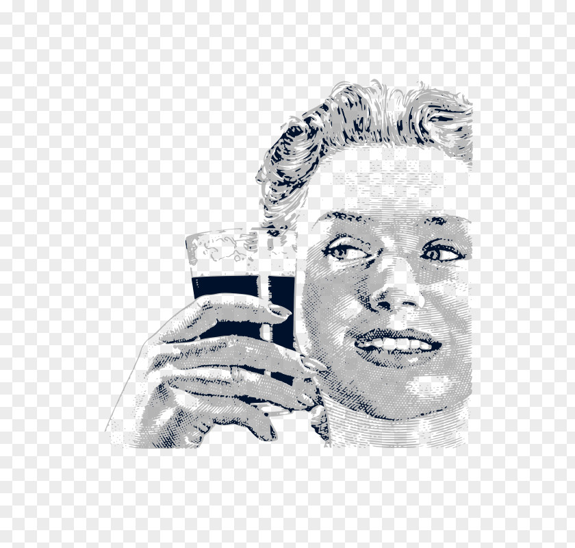 Happy Women Drink Clip Art PNG