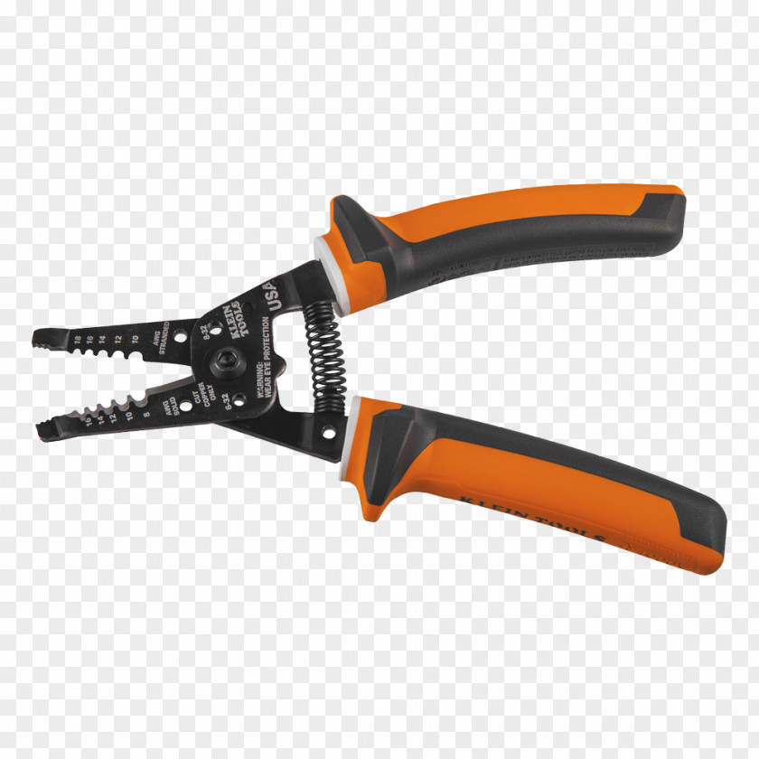 Pliers Hand Tool Wire Stripper Klein Tools Cutting PNG