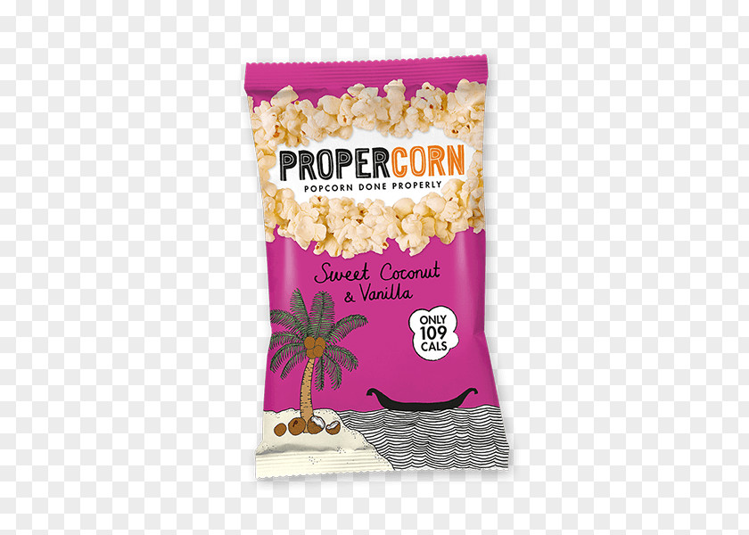 Popcorn Kettle Corn Vegetarian Cuisine Vanilla Flavor PNG