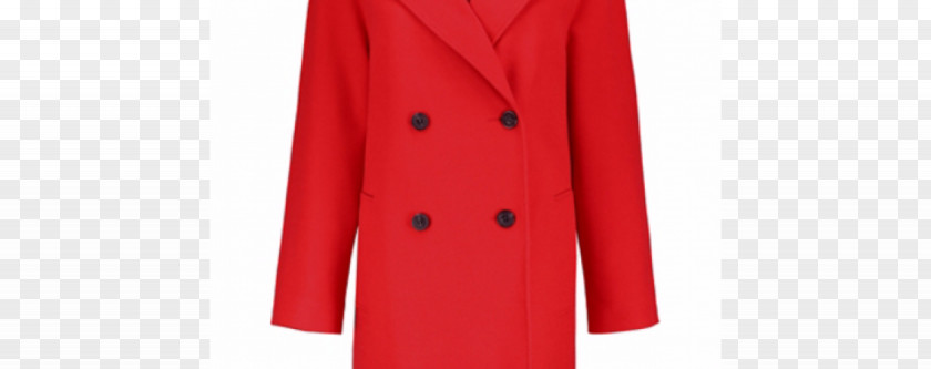 Red Coat Overcoat PNG