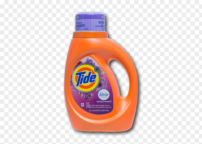 Tide Brand Laundry Detergent Bleach PNG