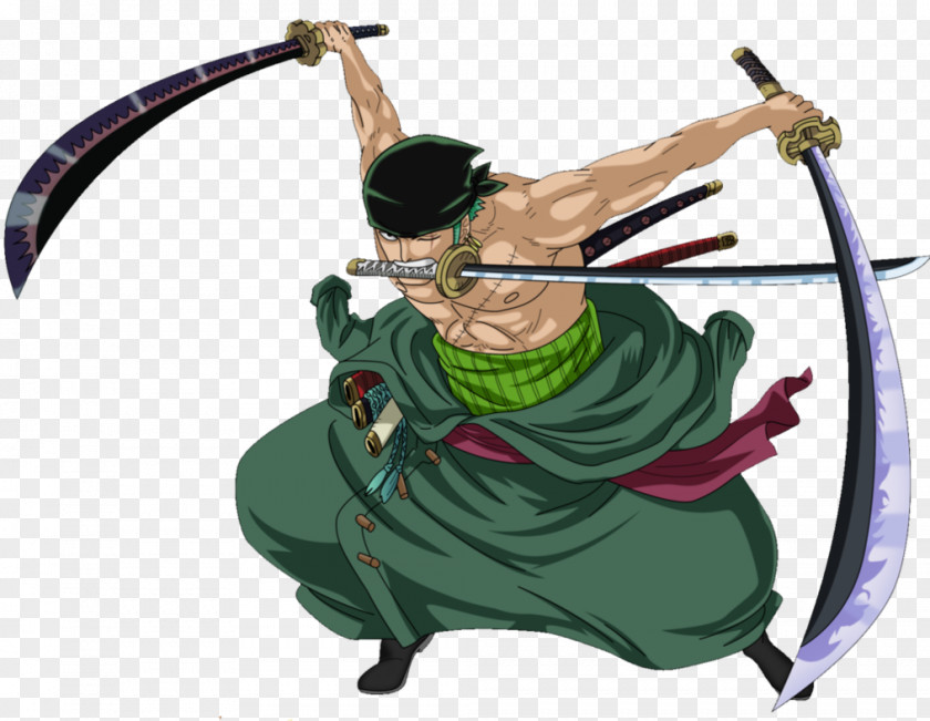 Travel Display Roronoa Zoro Nami One Piece Art PNG