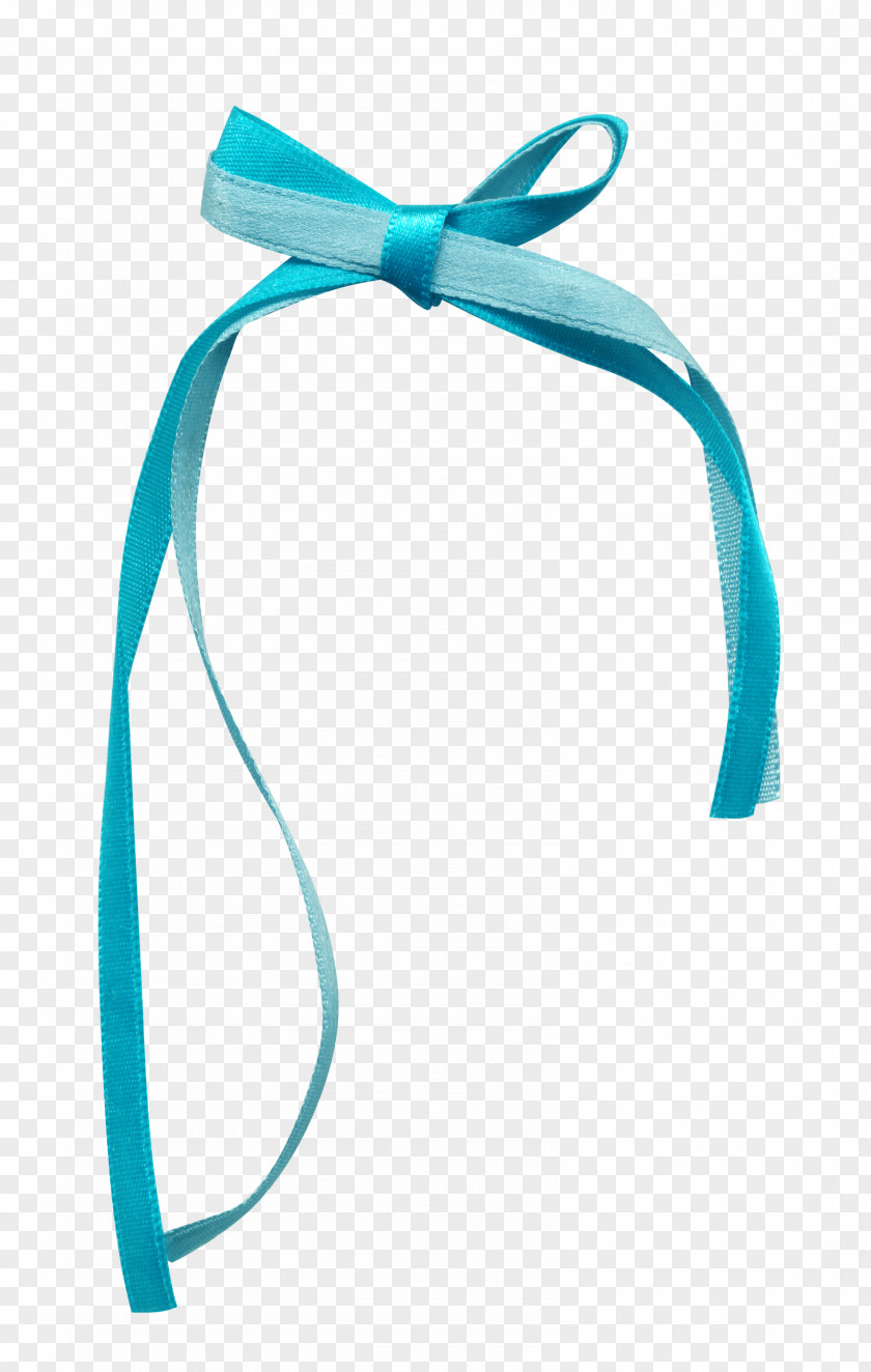 Bowever Blue Hair Tie Green Yellow PNG