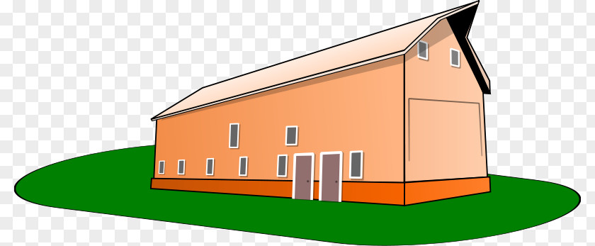 Cartoon Warehouse Room On The Grass Pergudangan Suri Mulia Permai Illustration PNG