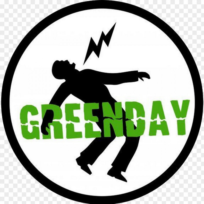 Green Day Warning Kerplunk Logo Decal PNG