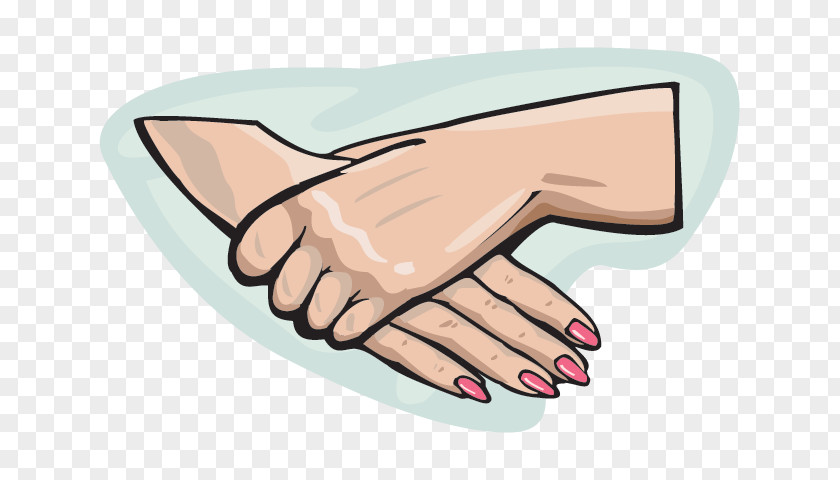 Handshake Gesture Hair Cartoon PNG