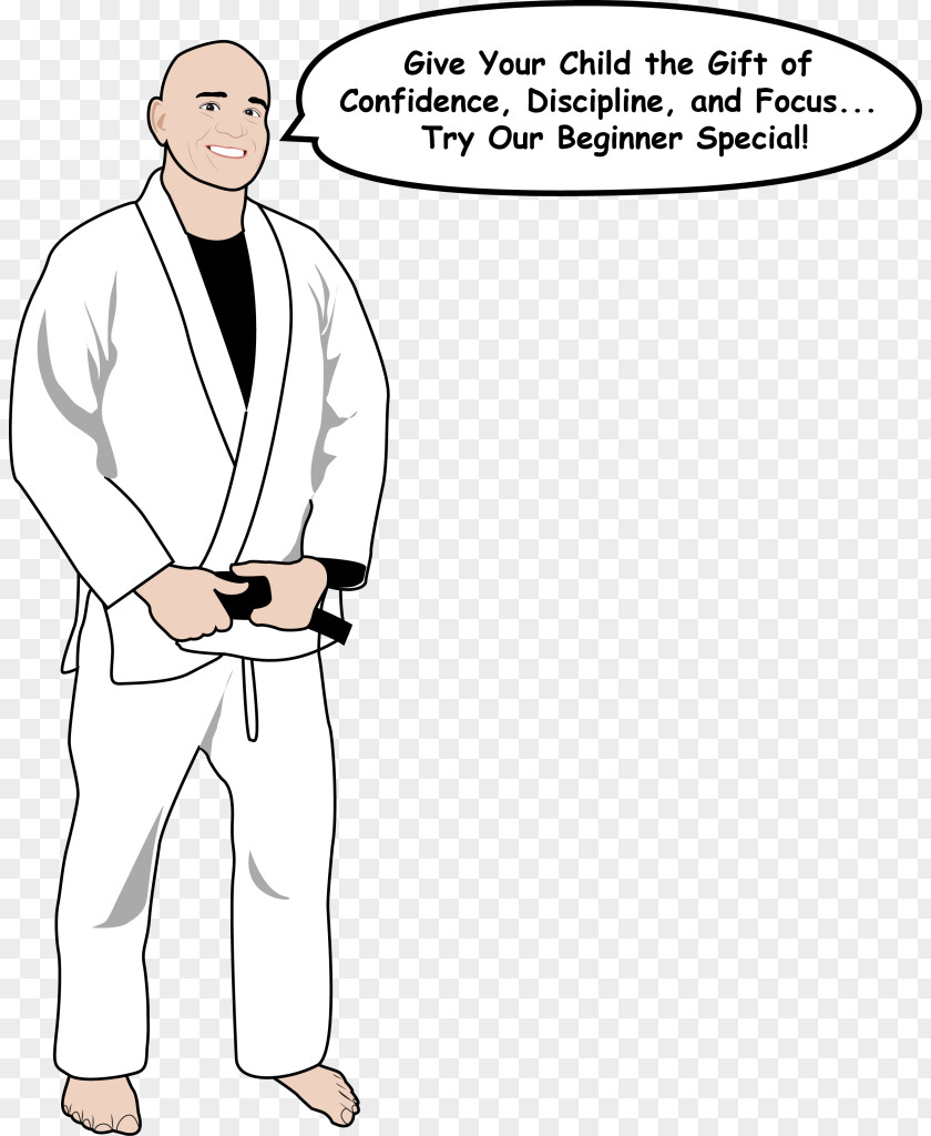 Karate Cartoon Finger Dobok Homo Sapiens Lab Coats PNG