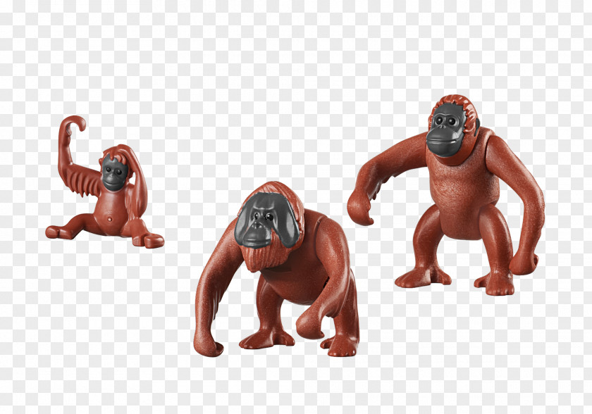 Orangutan Baby Orangutans Playmobil Furnished Shopping Mall Playset Toy PNG