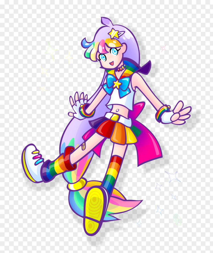 Watercolor Sailor Art Rainbow Dash Color PNG