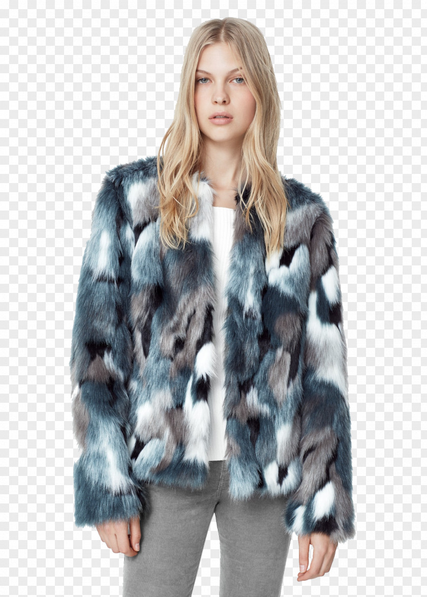 Fur Fake Clothing Overcoat Jacket PNG