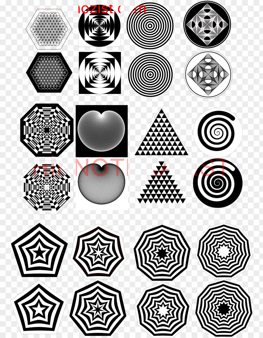 Hypnosis Ornament Covert Security Printing Product Label PNG
