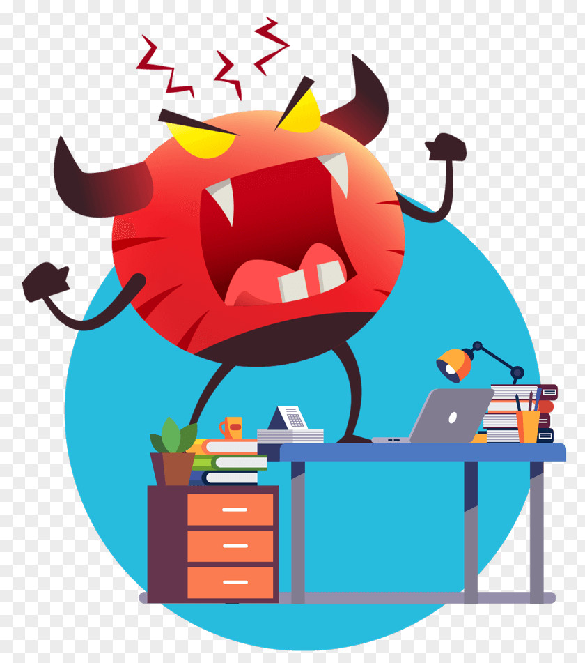 Office Anger Bug Happiness Worry PNG