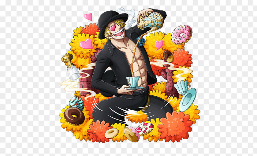 One Piece Vinsmoke Sanji Monkey D. Luffy Treasure Cruise Nami Bentham PNG