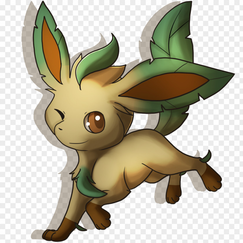 Pokemon Leafeon Pokémon Rabbit Eevee PNG