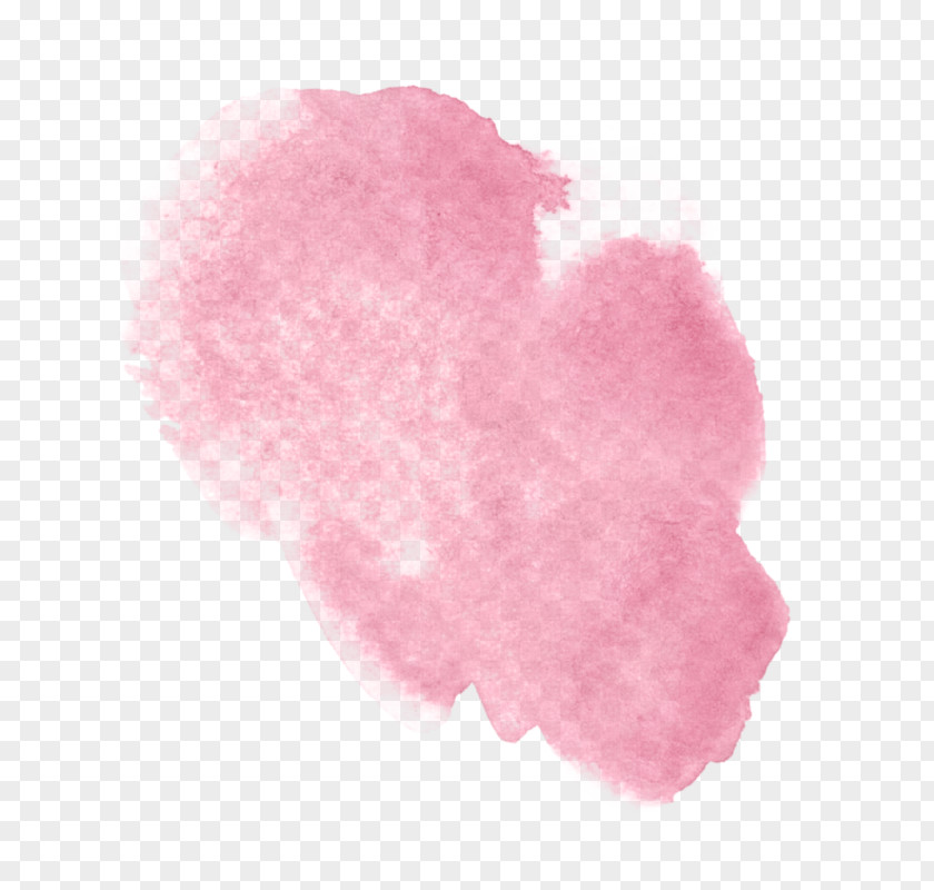 Red Cotton Candy Watercolor Painting Pink Clip Art PNG