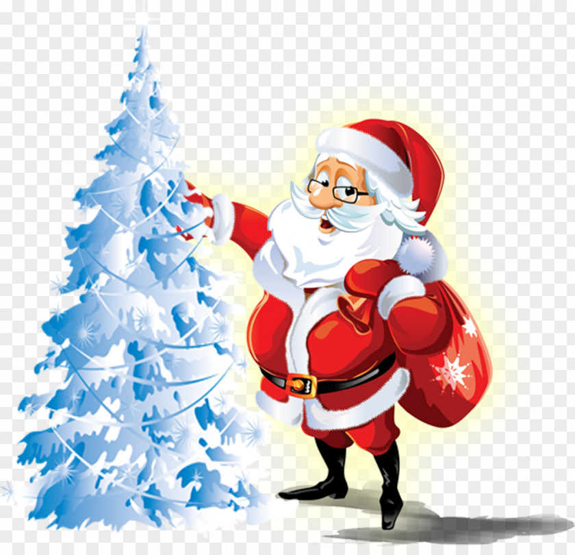 Santa Claus Decorating Christmas Tree FIFA 17 25 December Gift PNG