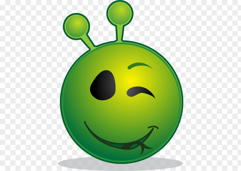Wink Happy Face Smiley Emoticon Clip Art PNG