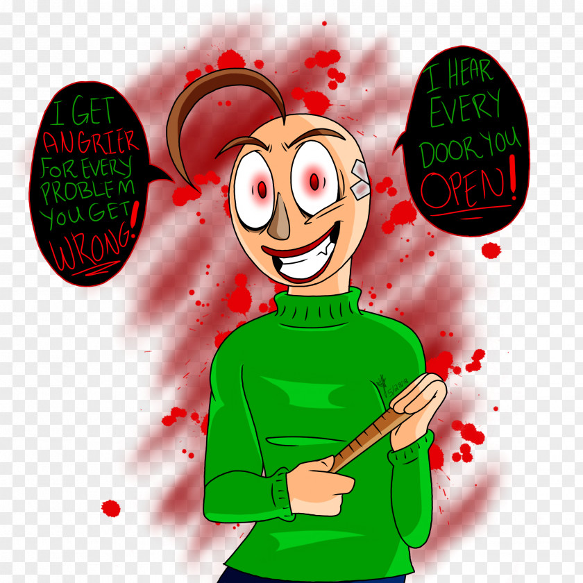 Baldi Basics Fan Art DeviantArt PNG