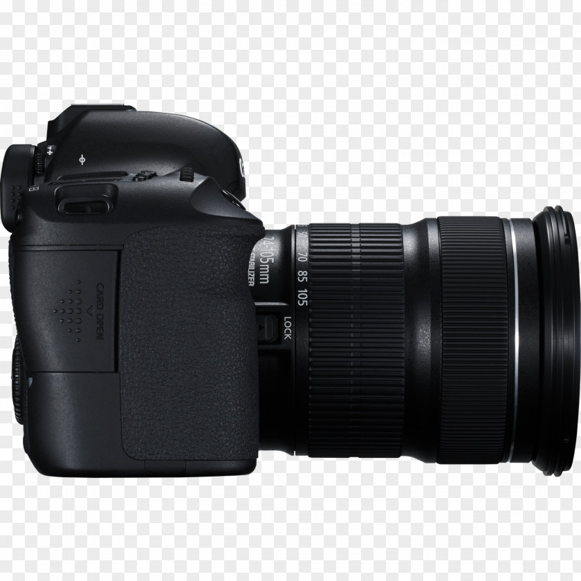 Canon EOS 6D EF Lens Mount 24–105mm Zoom 24-105mm F/3.5-5.6 IS STM Full-frame Digital SLR PNG